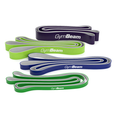 Set odporových gum DuoBand - GymBeam barva: shadow