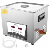 VEVOR Myjka Ultradźwiękowa 10L 120 W/240W Z Funkcją Odgazowania Srebrna