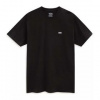 Vans Left Chest Logo Black White Pánske Trička Veľkosť S