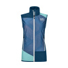 Ortovox dámská softshellová vesta Col Becchei Vest W | farba: petrol blue, veľkosť: XL