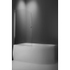 Roth Vaňová zástena SWING 85x140cm,obojstranne otvárateľná,profil Brillant,číre sklo 657-8500000-00-02