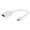 Gembird miniDisplayPort (M) na DisplayPort (F), biely A-mDPM-DPF-001-W