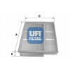 UFI VZDUCHOVÝ FILTER DB W202