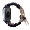 AppleMix Remienok pre Apple Watch 41 mm / 40 mm / 38 mm - korálkový - čierny