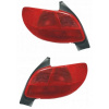 Zadné svetlá Peugeot 206 (98-03) - sada L+P