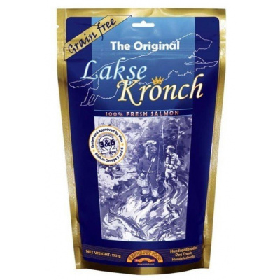 KRONCH maškrta Treat s lososovým olejom 100% 175g