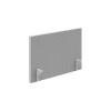 OFFICE PRO s.r.o. Paraván Akustik na hranu 90 cm + 2xSK - TPA H 900 SK 2, šedá