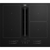 Beko HIXI 64700 UF Čierna Vstavaný 60 cm Indukčná varná doska so zónami 4 zone(s) Vstavaná kapucňa (HIXI64700UF)