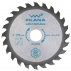Pílový kotúč s SK plátkami 125x1,8x22,2 zuby 24 WZ, PILANA