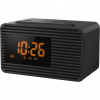 Panasonic RC-800 FM rádio s budíkom (je možné uložiť 10 staníc, veľký displej, funkcia časovača, reproduktor s plným rozsahom s priemerom 5cm), čierna