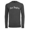 Los Angeles Wording Crewneck - charcoal M