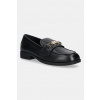 Kožené mokasíny Love Moschino čierna farba, na plochom podpätku, JA10242G1NIA0000 EUR 38