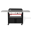 SLATE GPD 76 cm Plancha plynový gril s podvozkom Weber