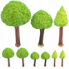 Diorama Tree malé dekorácie umelé stromy 9 ks (Diorama Tree malé dekorácie umelé stromy 9 ks)