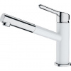 Franke Orbit - Drezová batéria FC 3055.094 s výsuvnou koncovkou, chróm/biela-ľad 115.0623.139