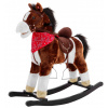 RAMIZ Hojdací koník Pony 74 cm - tmavo-hnedý