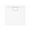 Vegar biela hranatá sprchová vanička 80x80x1,5x4,5 cm + sifón