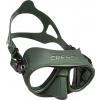 Cressi Maska na freediving a spearfishing Calibro Zelená GN