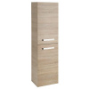 AQUALINE - VEGA Skrinka vysoká s košom 40x150x31cm, dub platin VG960