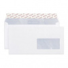 Poštové obálky C6/5 ELCO s páskou, okienko vpravo