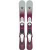 Rossignol EXPERIENCE W PRO DRILLED + TEAM 4 GW WHITE dětské dívčí lyže s vázáním 070