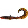 Westin gumová nástraha BullTeez Curltail Motoroil Burbot Veľkosť návnady: 21 cm, Hmotnosť nástrahy: 49 g