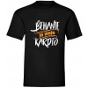 Behanie je moje kardio. - Čierna , Pánske , XL