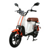 Elektroskúter RACCEWAY® E-BABETA® II, bielo-oranžová