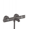 HansGrohe Ecostat Comfort - Termostatická vaňová batéria, kefovaný čierny chróm 13114340