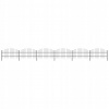 Plotové panely s hrotmi, oceľ, (0,75-1) x 10,2 m, čierne