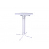 Elegantný skladací bistro stôl 80 cm ELEGANT WHITE