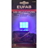 LED panel 30x20 mm 12V, 6LED modré - EUFAB
