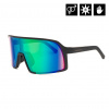 Horsefeathers Bike Brýle Horsefeathers, Magnum matt black/mirror green 2025