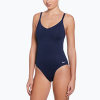 Dámske jednodielne plavky Nike Essential V-Neck midnight navy