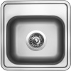 SINKS BAR 380 V 0,6 mm matný (s prepadom)
