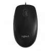 Logitech myš B100/ Drátová/ Optická/ 800dpi/ USB/ černá 910-003357