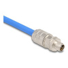 Delock - Síťový konektor - 8 pin M12-X (M) - CAT 6a - IEEE 802.3an