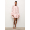 Answear.LAB šaty babydoll s lyocellom 15960 (126106).fjk ružová S