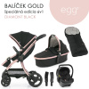Egg BabyStyle Egg2 set 6 v 1 - Diamond Black špeciálna edícia