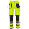 Stalco Pánske nohavice - BASIC NEON LINE žlté - XXL - S-51648