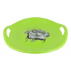 Sánkovací tanier Baby Mix 60 cm Snowflake MUSIC zelený