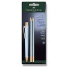 Kuličkové pero Faber-Castell Poly Ball Urban Gold sada, 3 ks, sky blue