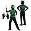Kostým pre chlapca - NINJA SUIT Lloyd Ninjago Black 128/134 kariet (Kostým pre chlapca - NINJA SUIT Lloyd Ninjago Black 128/134 kariet)