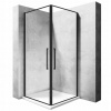 Sprchový kút - Sprchovací kút Abra 80x100 Black Corner Frame (Sprchový kút - Sprchovací kút Abra 80x100 Black Corner Frame)