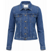 Cross Dámska džínsová bunda CR-A315 Svetlo MODRÁ 48