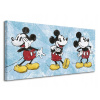 Filmový plagát, Rozprávka, Mickey Mouse, Disney 100 x 50 cm (Obrázok Canvas Disney Mickey Mouse Triptych 100x50 cm)