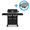 Set BROIL KING Baron 490 Shadow + infra bočný horák