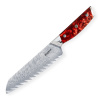 Dellinger Nôž Santoku RESIN FUTURE 17 cm, červený