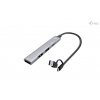 I-Tec USB-A/USB-C Metal HUB 1x USB-C 3.1 + 3x USB 2.0