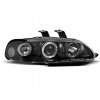PREDNÉ SVETLÁ HONDA CIVIC 09.91-08.95 4D ANGEL EYES BLACK